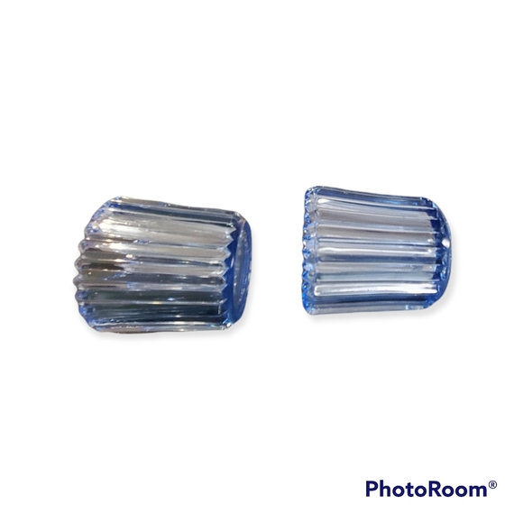 Blue glass votive set - Picture 11 of 12